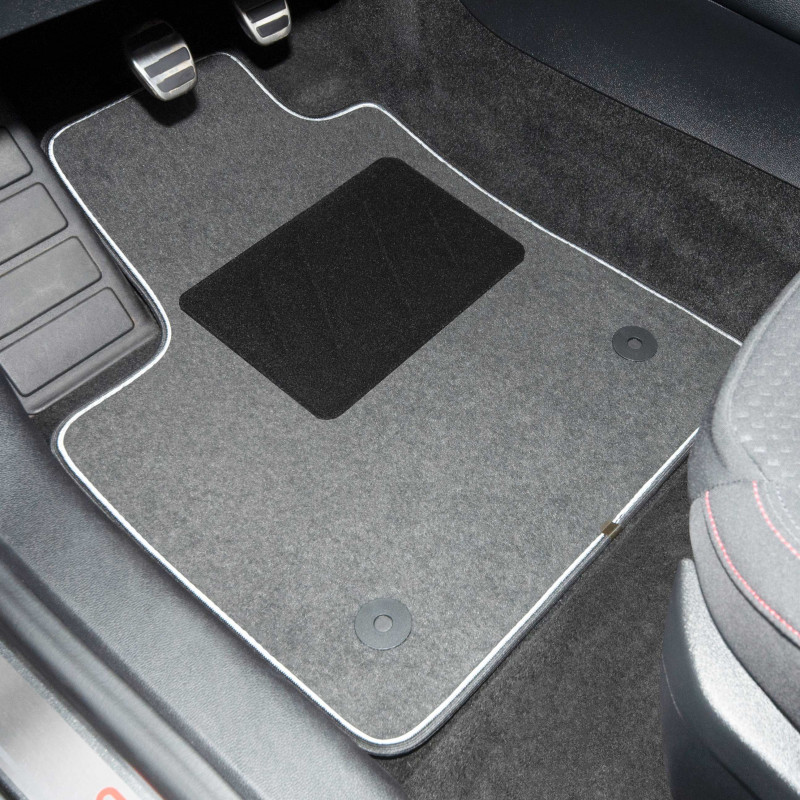 Alfombrillas de goma adecuadas para Peugeot 208 (2012-2018) - alfombras  para coche