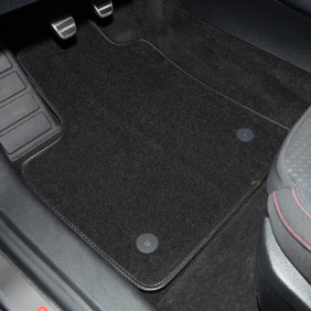 Alfombrillas delanteras y traseras (1 parte) Luxmat® a medida Seat Leon 4  ST - Luxmat 7 colores de moqueta en pelo Tuft