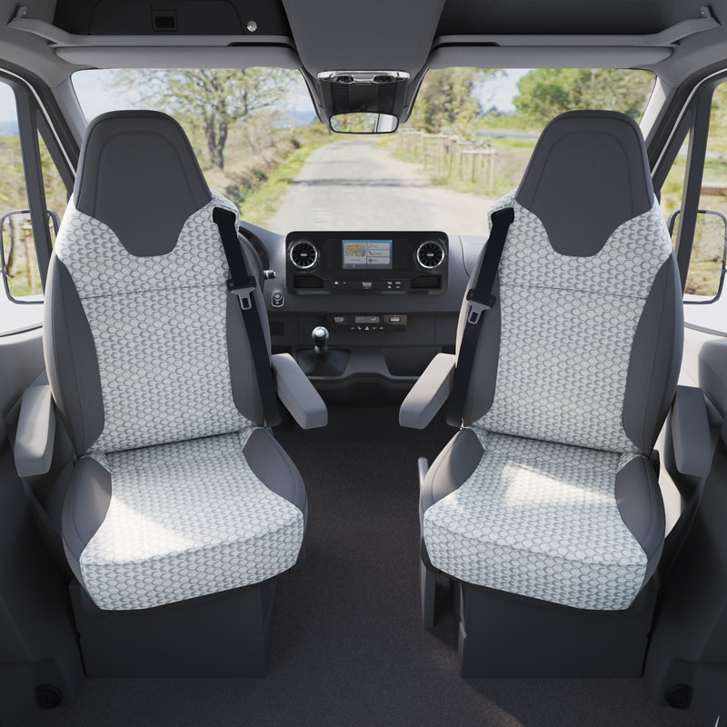 Fundas asientos de camper y autocaravana para FIAT DUCATO Captain chair