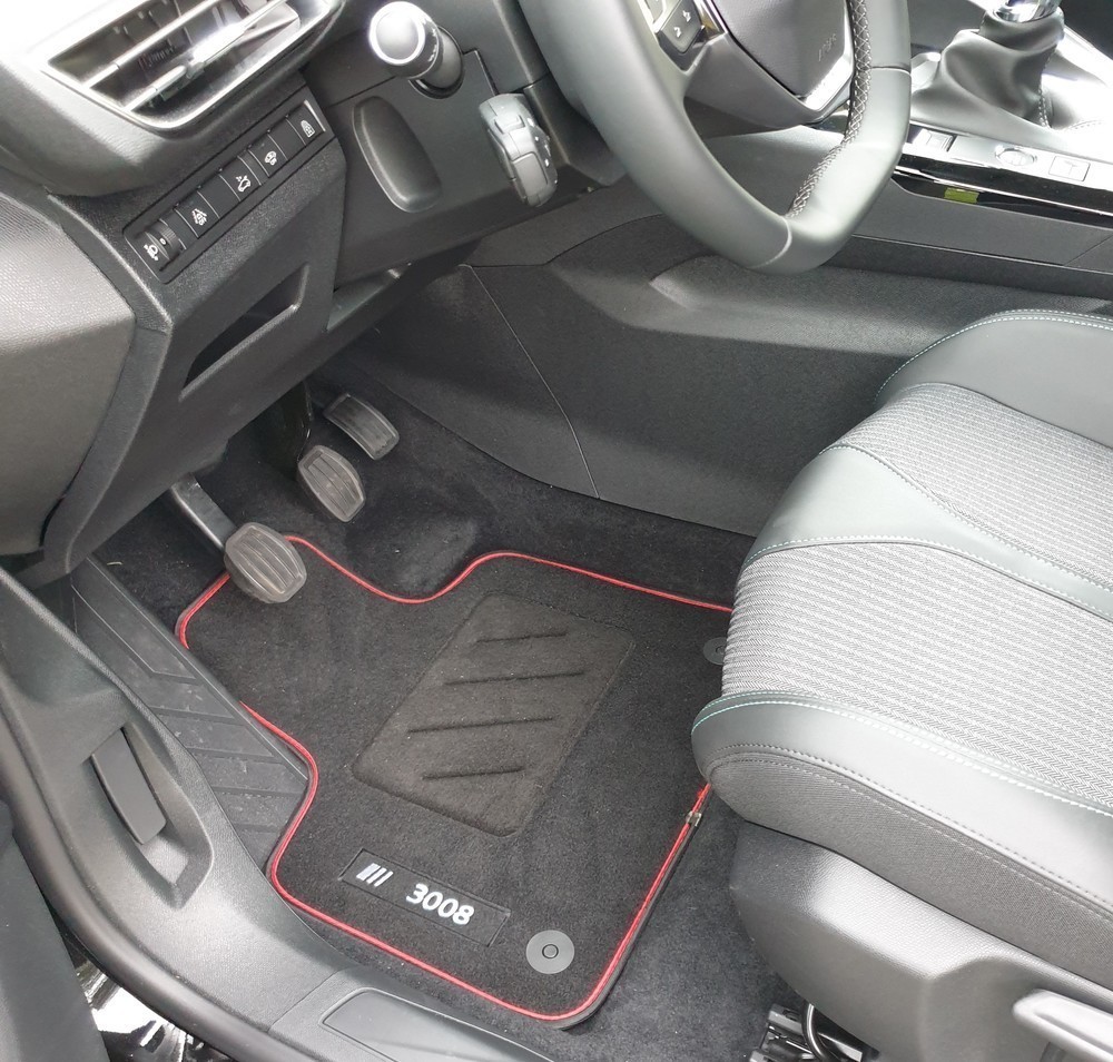 Alfombra de coche para Peugeot 3008