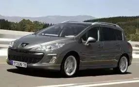 Alfombrilla de maletero terciopelo Peugeot 308 SW (P5)