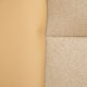 Polipiel arena / Terciopelo beige
