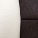 Polipiel beige / Terciopelo gris
